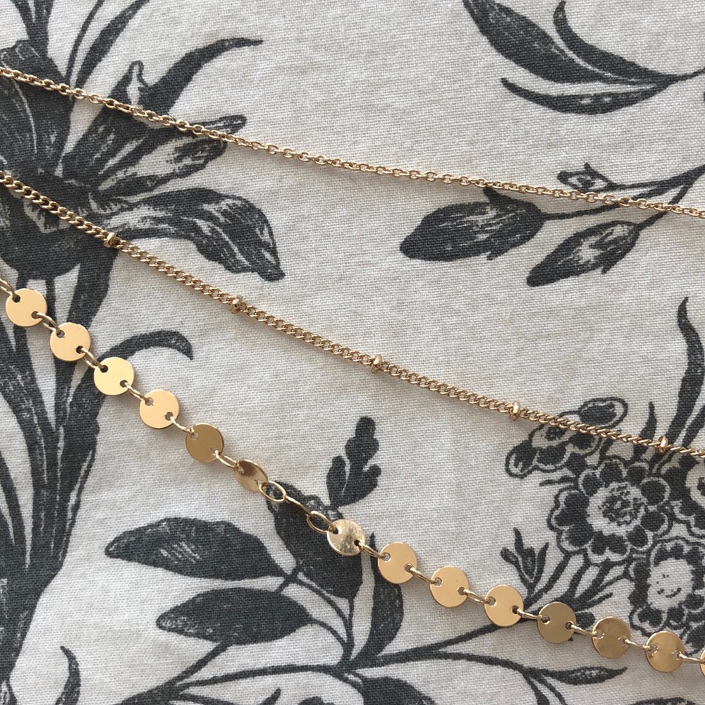 GOLD LAYERED NECKLACE